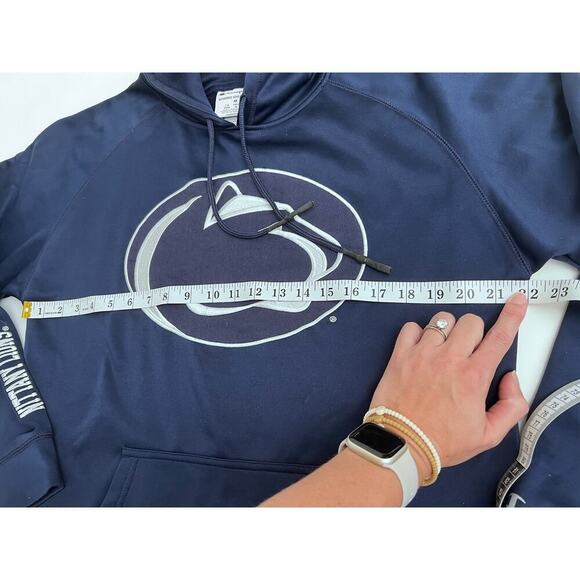Penn State Nittany Lions Champion Big Logo Hooded Sweatshirt - Picture 6 of 6